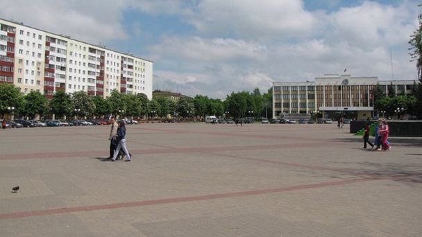 Центральная площадь в Минской области