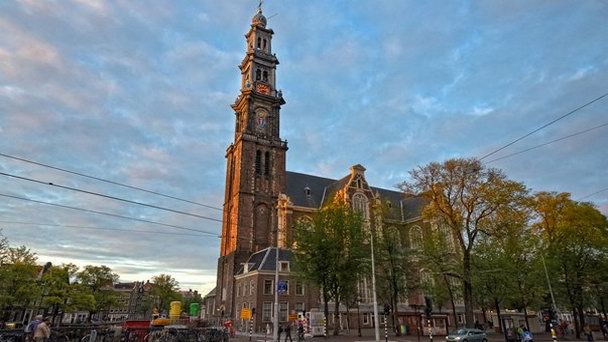 Церковь Вестер керк в Амстердаме