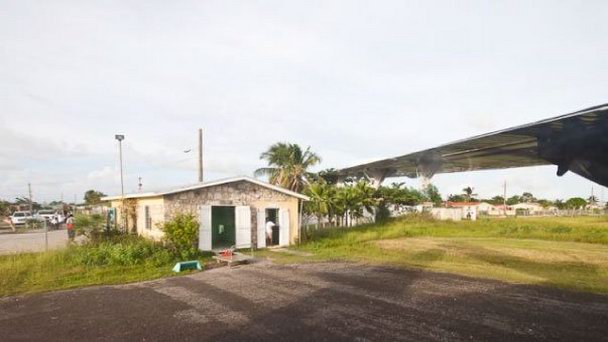 Аэропорт Кодрингтон в Барбуде