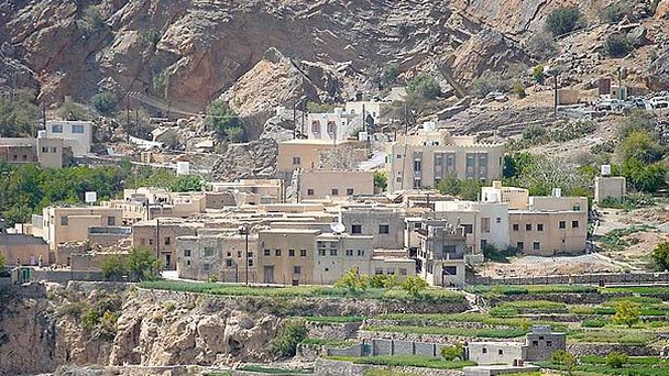 Деревня Аль-Айн в Эд-Дахилии