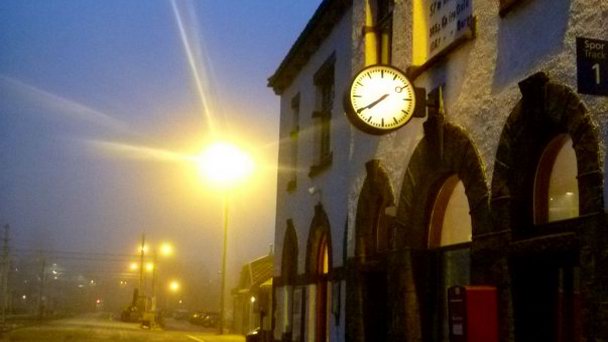 Железнодорожный вокзал в Воссе