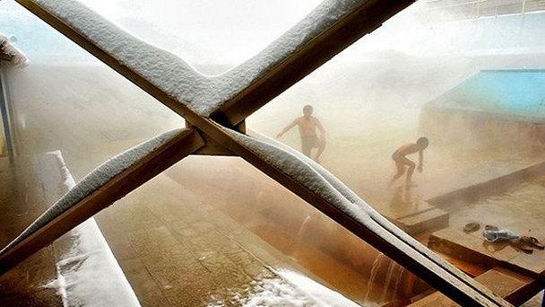 Источники горячей воды Сарейна в Ардабиле