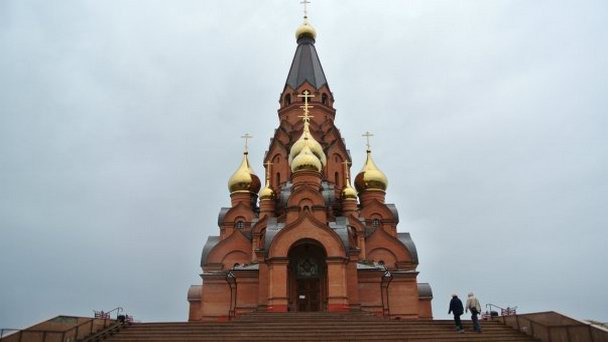 Крестовоздвиженский собор Лесосибирск внутри