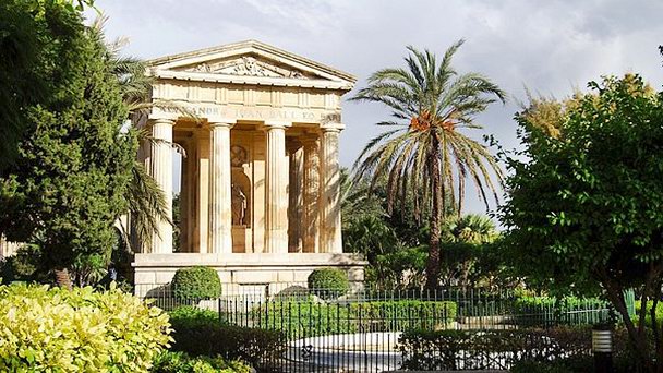 Нижние сады Баракка в Валетте