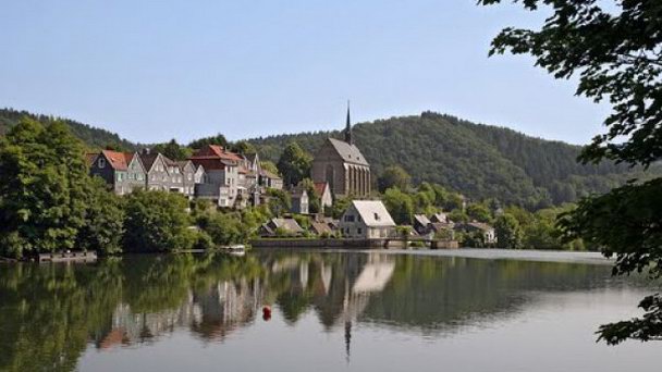 Замок Байенбург в Северном Рейн-Вестфалии