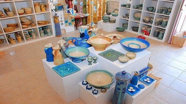Мастерская керамики Ханны Ми на Закинфе