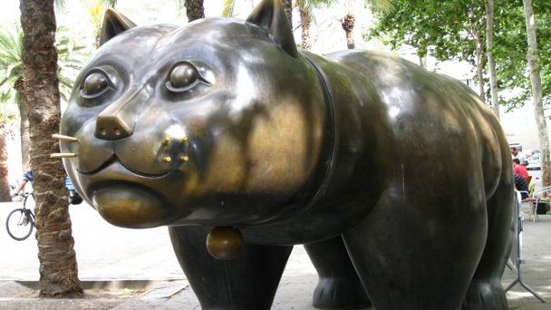 Равальский кот в Барселоне