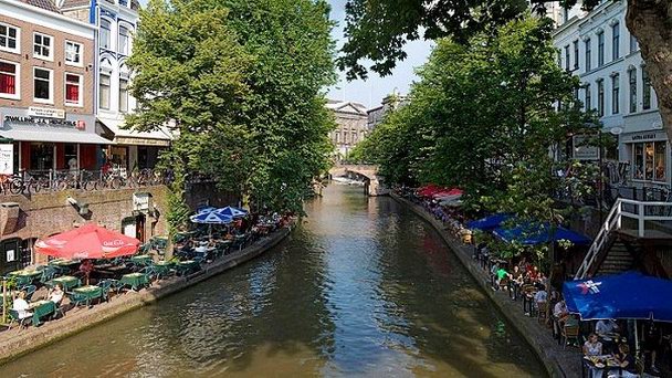 Старый канал в Утрехте