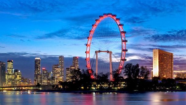 Колесо обозрения в Сингапуре