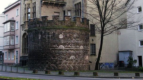 Римская башня в Кельне Римская башня в Кельне