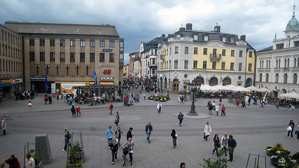 Площадь Стортурьет в Стокгольме
