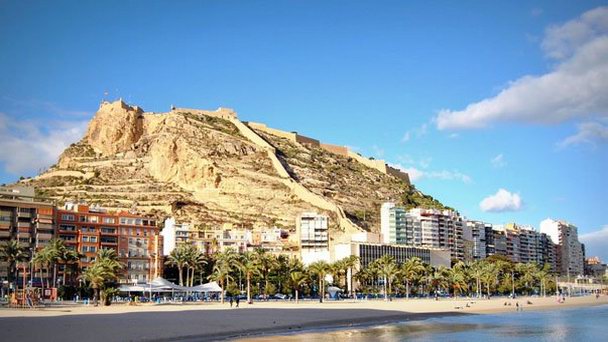 Крепость Санта-Барбара в Аликанте