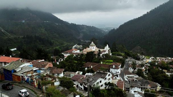 Смотровая площадка Гуапуло в Кито
