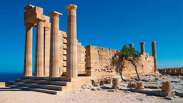 Акрополь Линдоса на Родосе