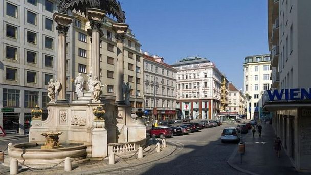 Высокий рынок в Вене Высокий рынок в Вене