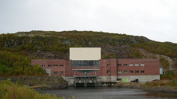 Серебрянская ГЭС-1 в Мурманске