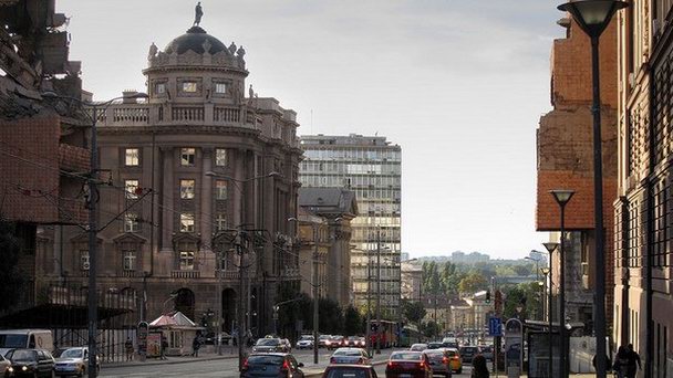 Улица Неманьина в Белграде