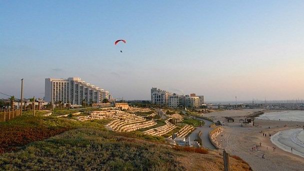 Пляж Бар Кохба в Ашкелоне