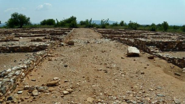 Археологический заповедник Олинтос в Халкидики