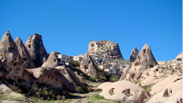 Долина Голубей в Каппадокии Долина Голубей в Каппадокии