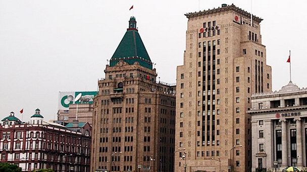 Здание Peace Hotel в Шанхае
