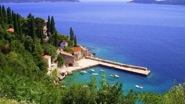 Посёлок Трстено в Южной Далмации