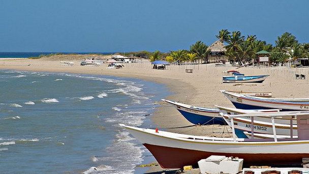 Пляж Пунта Аренас на Маргарите