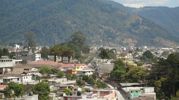 Городок Сан-Маркос в Антигуа-Гуатемале