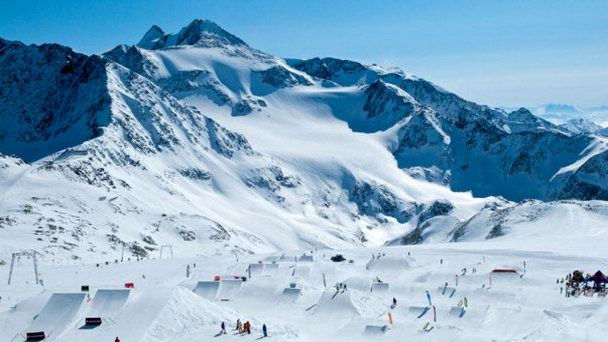 Ледник Штубай в Тироле