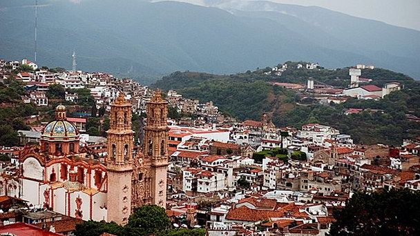 Деревня Санта-Мария-Тонантсинтла в Пуэбле
