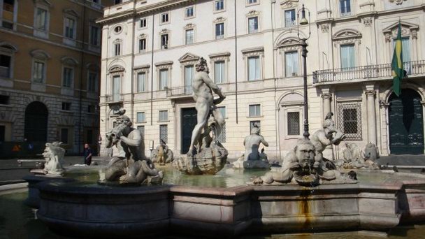 Фонтан Мавра в Риме