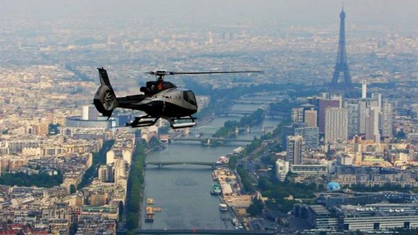 Вертолет Aviaxess и Jet в Париже