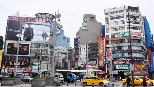 Квартал Симэньдин в Тайпее