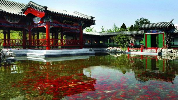 Пекинский парк Yuetan