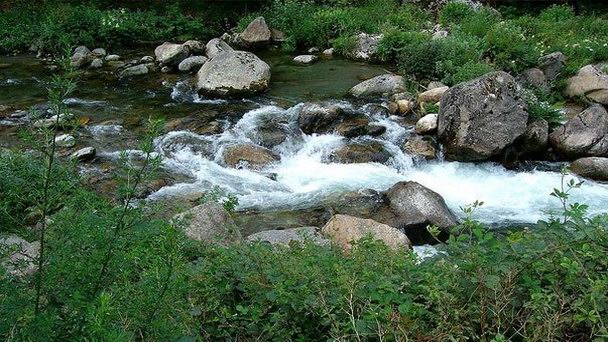 Река Арьеж в Андорре ла Велла