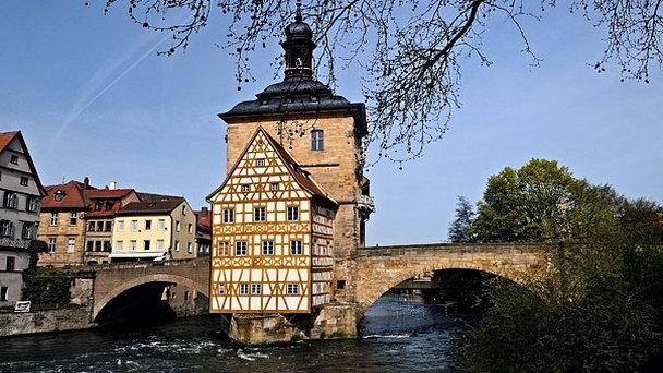 Ратуша Бамберга в Баварии