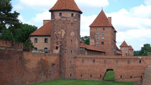 Крепость Мальборк в Гданьском воеводстве