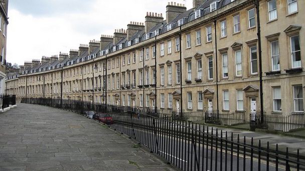 Улица Парагон в Англии Улица Парагон в Англии