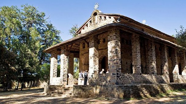 Церковь Дебре-Бирхан-Селассие в Гондаре Церковь Дебре-Бирхан-Селассие в Гондаре