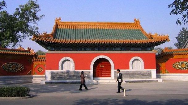 Храм Huangsi в Пекине Храм Huangsi в Пекине