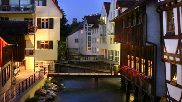 Рыбацкий квартал в Баден-Вюртемберге