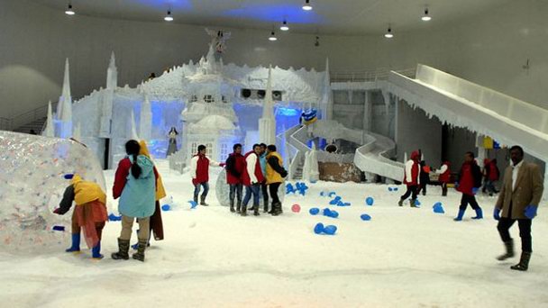 Снежный город в Бангалоре