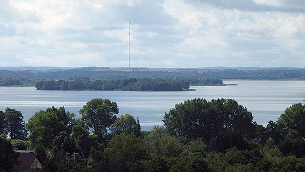 Озеро Негоцин в Варминско-Мазурском воеводстве