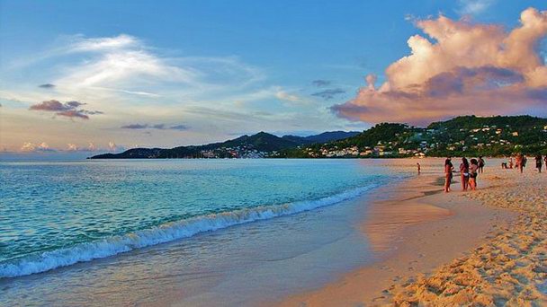 Пляж Гранд-Ансе на Гренаде