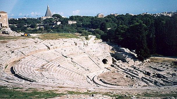 Археологическая зона Сиракуз в Катании