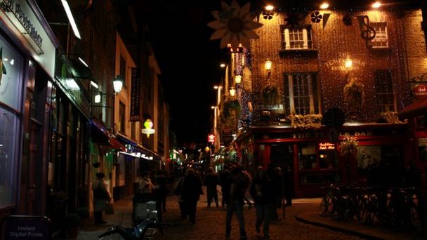 Квартал Темпл-Бар в Дублине