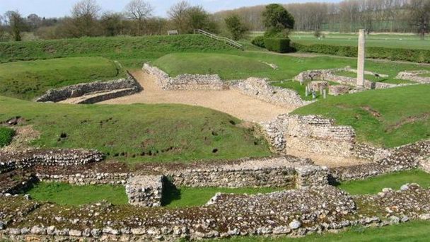 Древний город Веруламий в Англии Древний город Веруламий в Англии