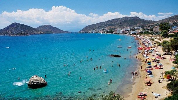 Пляж Толо на Пелопоннесе