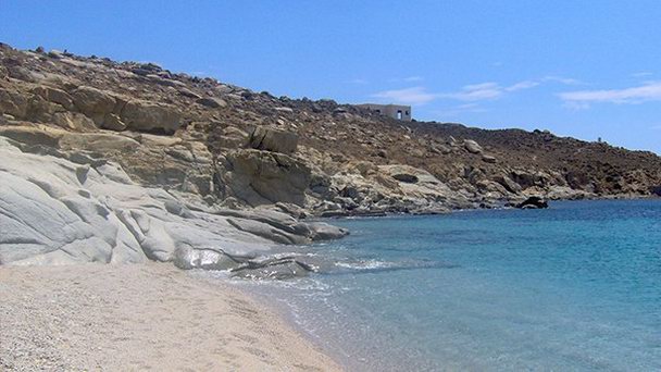 Пляж Лия на Миконосе