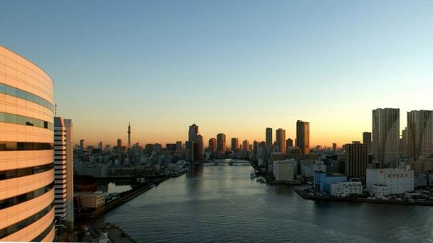 Токийский залив в Токио